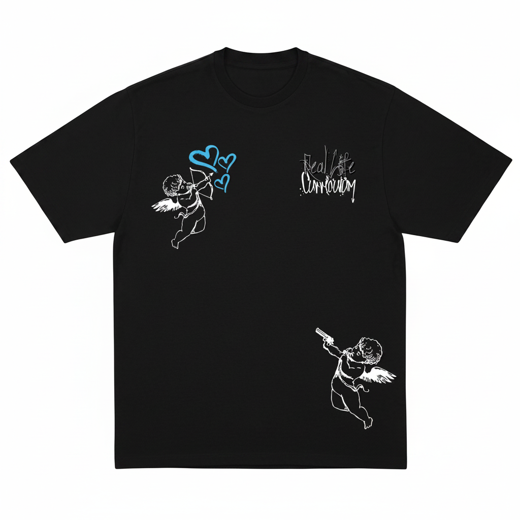 Average is the enemy Tee - Black