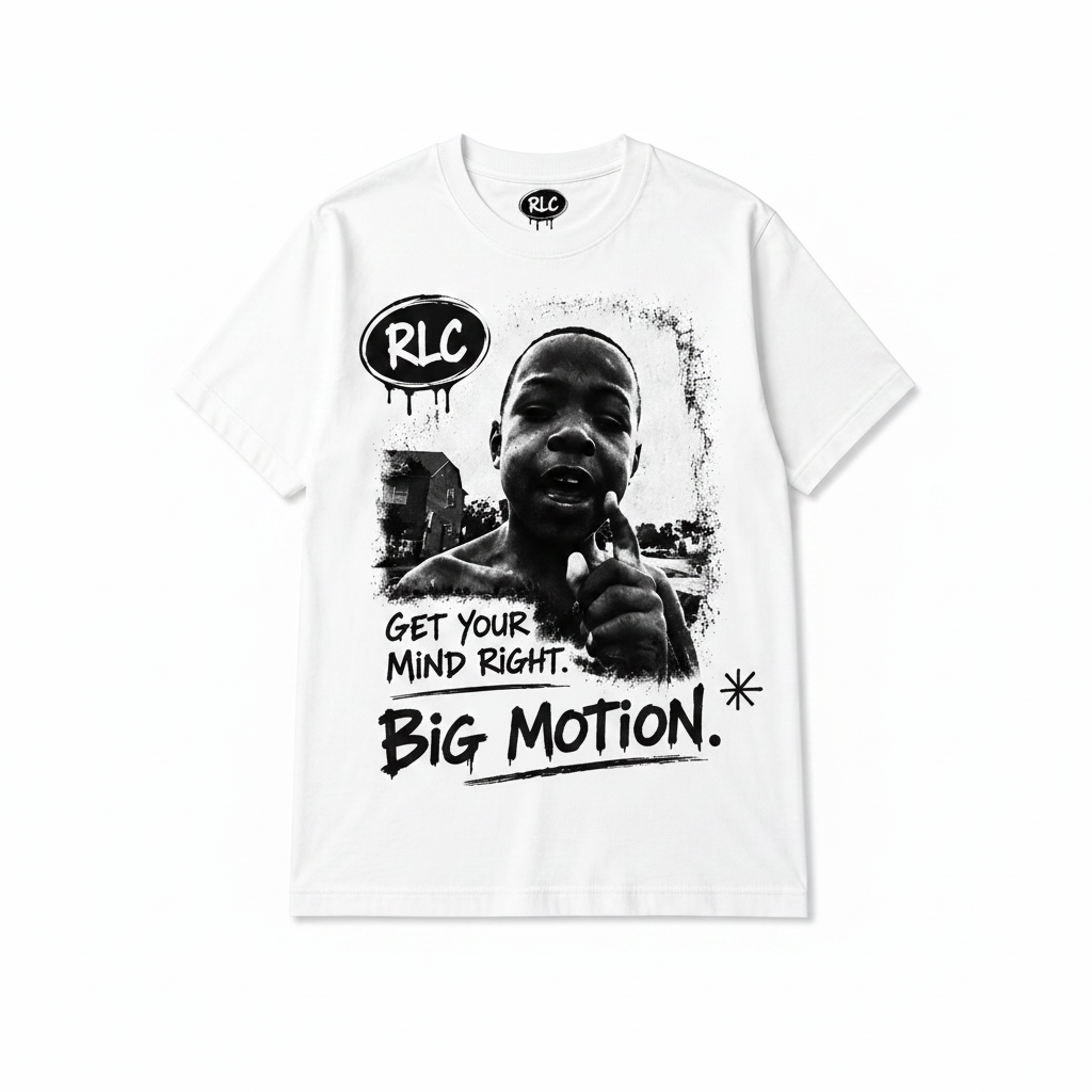 Big Motion Tee White
