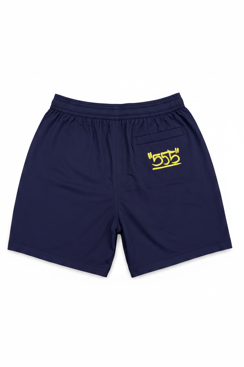 Shorts back - white background